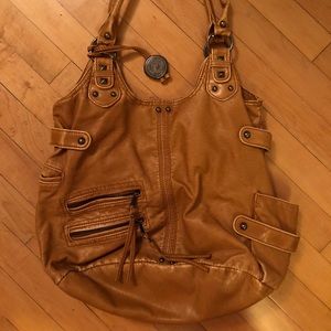 Tan purse